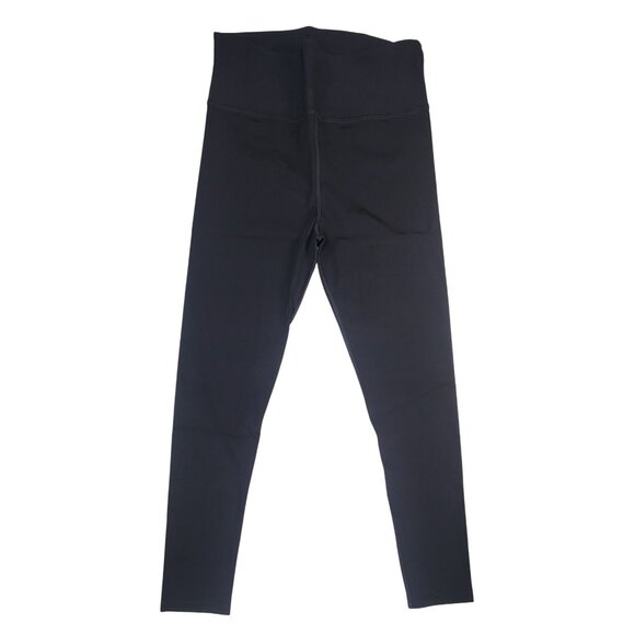 White Birch Leggings High Waist Sassy Black Compression Womens Size Med New - Picture 1 of 8